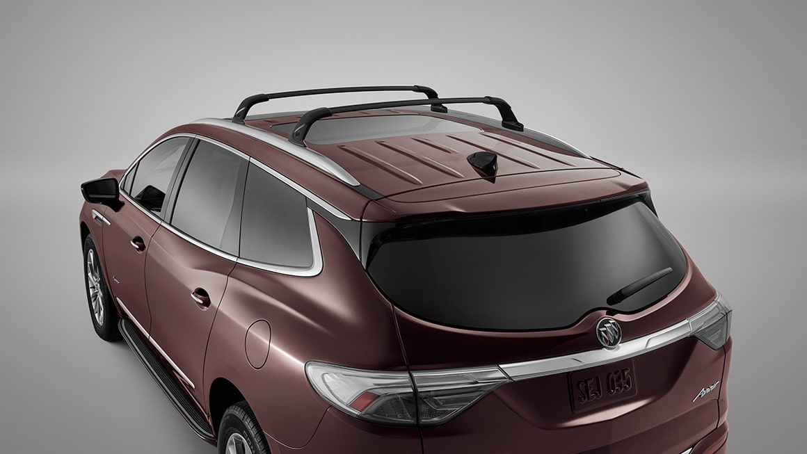 Buick enclave roof rack cross rails top