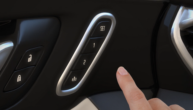 Découvrez comment régler les options des sièges à mémoire de votre véhicule Buick.
