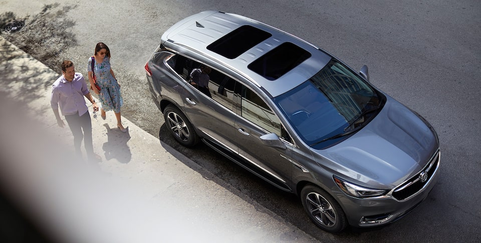 Exterior of the 2019 Buick Enclave mid-size luxury SUV.