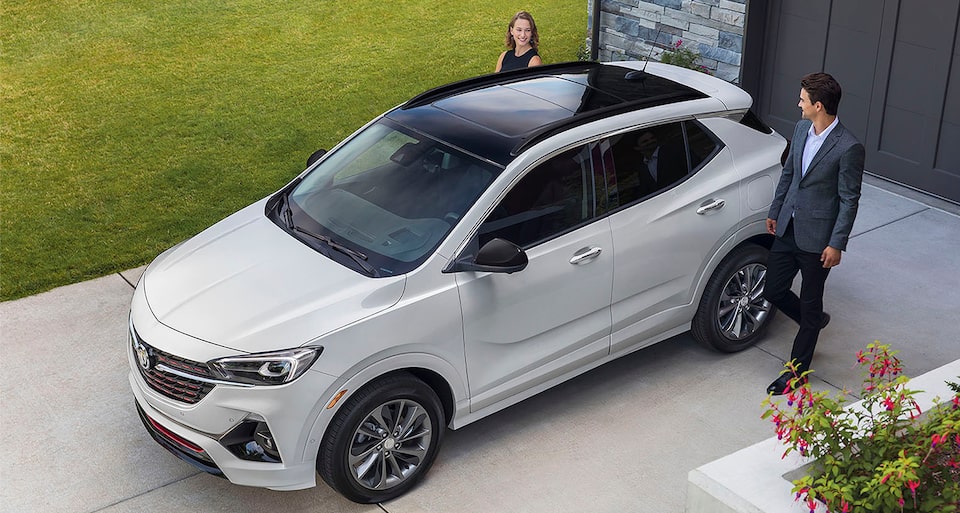 Black roof package of the Buick Encore GX Sport Touring.
