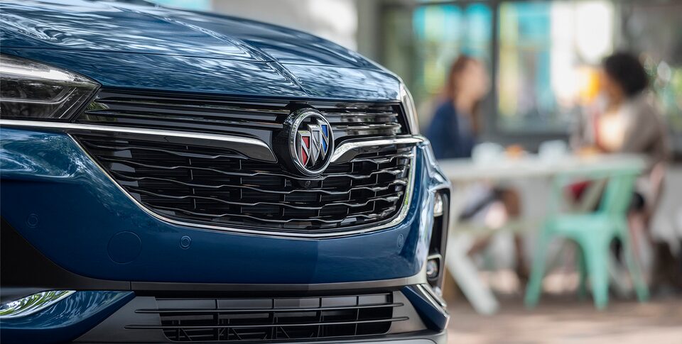 Le tout premier Buick Encore GX - Vue rapprochée de la calandre.