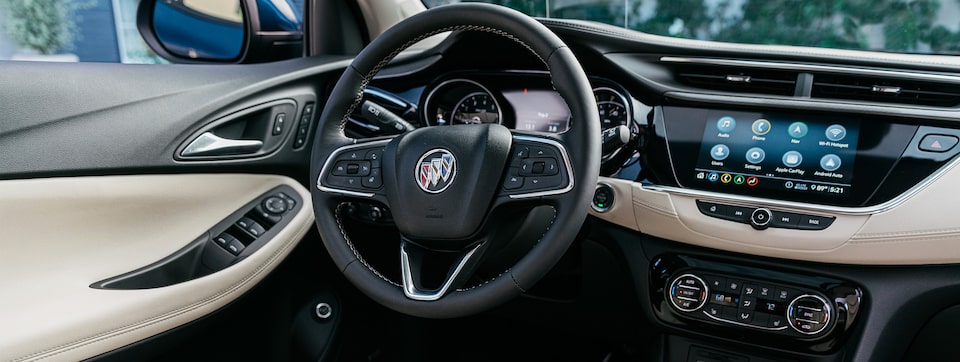 L’intérieur tout premier Buick Encore GX.