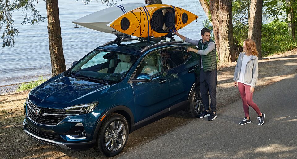 Les glissières du tout premier Buick Encore GX.