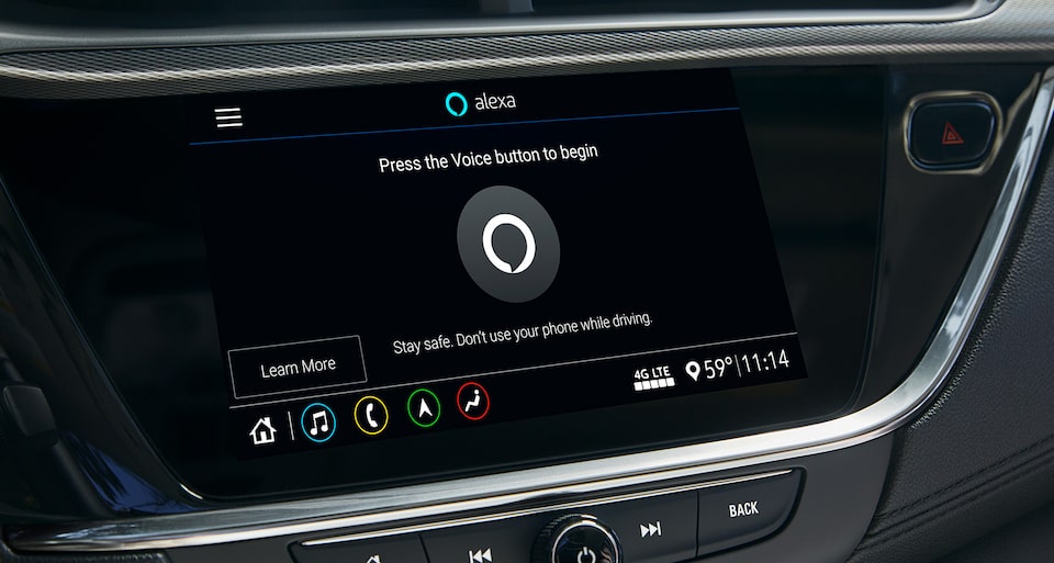 Buick Encore GX 2020 - La fonctionnalité Alexa intégré.