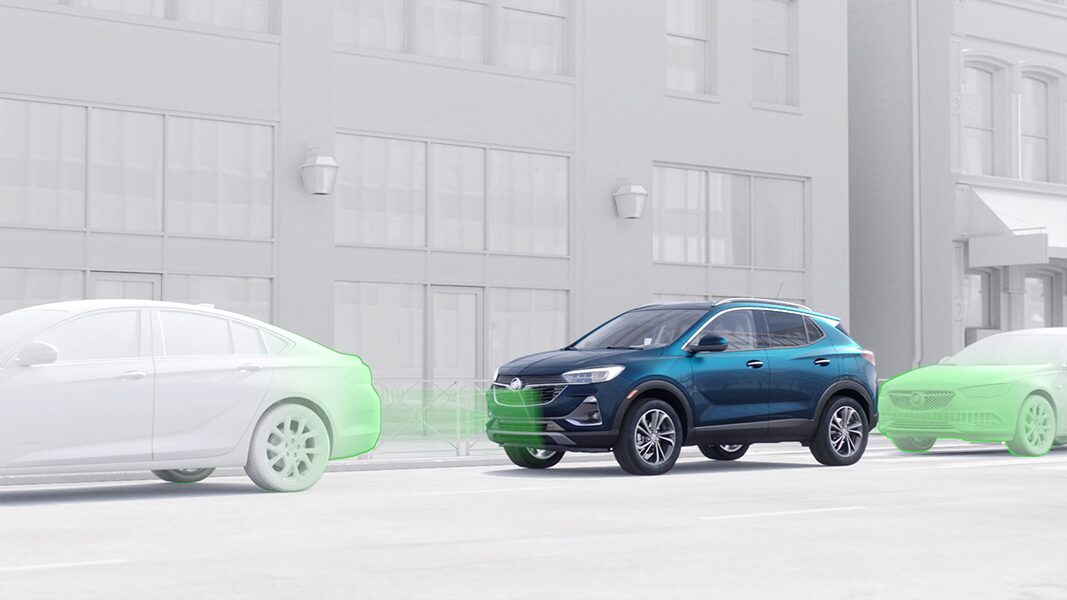Buick Encore GX 2020 — Assistance au stationnement.
