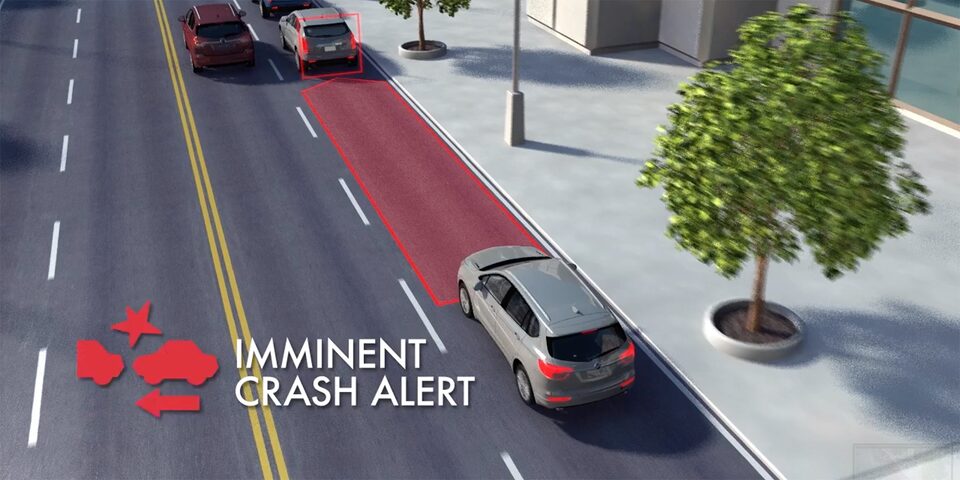 Buick Encore 2022 : Alerte de collision avant.