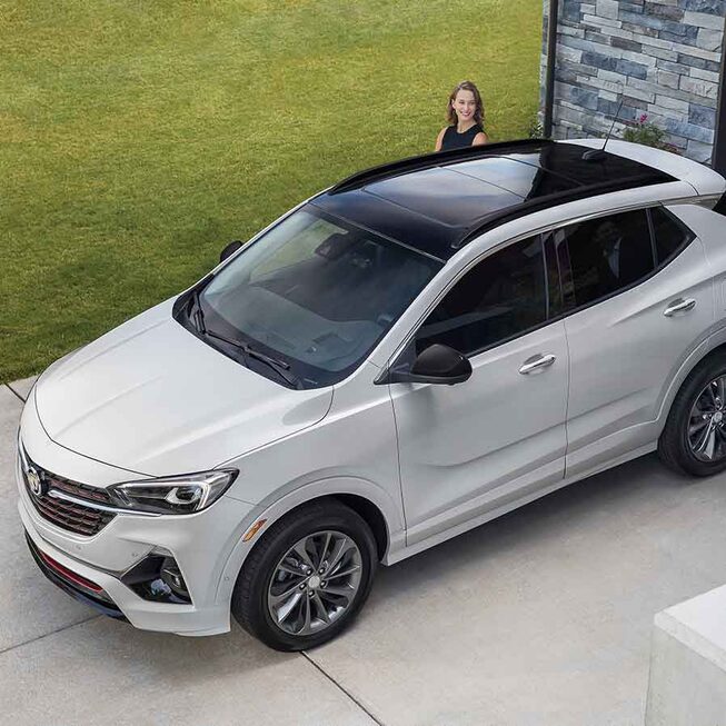 2022 Buick Encore GX ST parked.