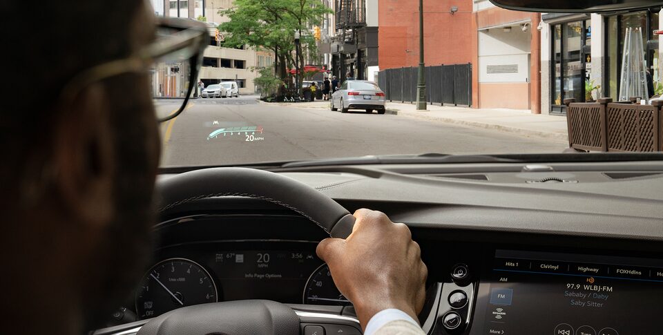 2022 Envision Heads-Up Display.