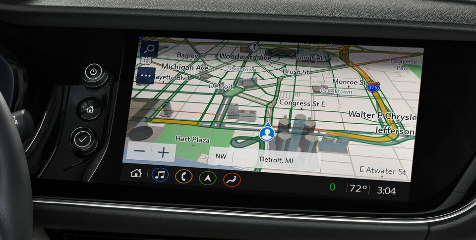 2021 Envision Navigation feature.