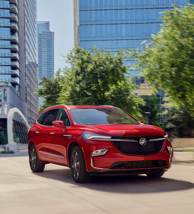 2022 Buick Enclave parked outside.