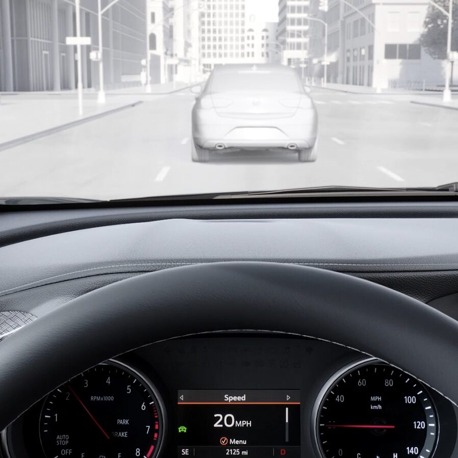 2023 Buick Encore GX safety feature: Adaptive Cruise Control–Camera.