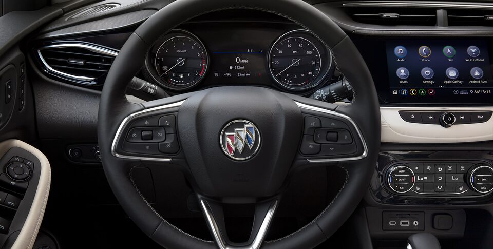 Volant du Buick Encore GX 2022.