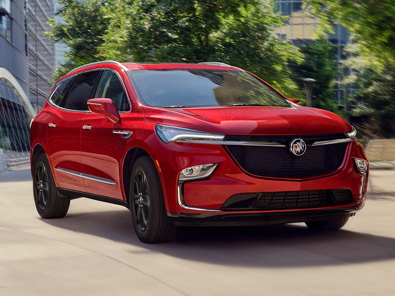 2024 Buick Enclave Sport Touring while in motion.