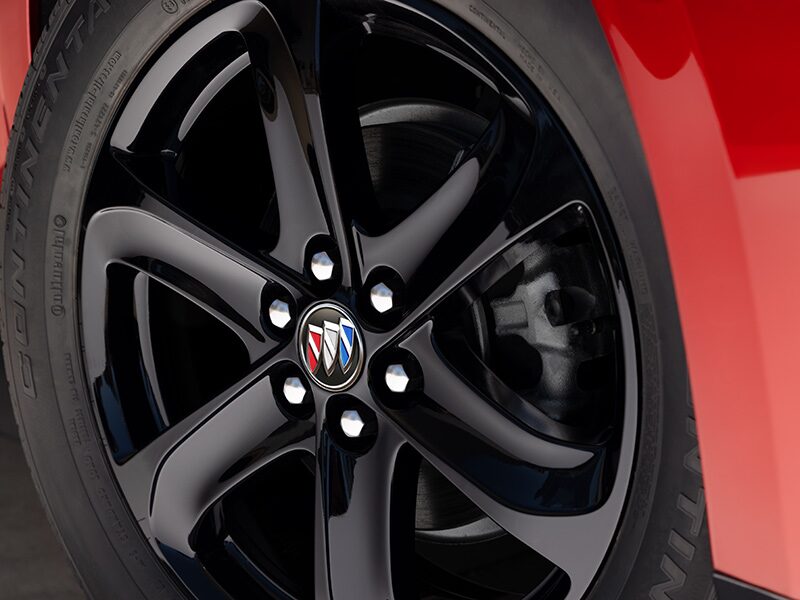 2024 Buick Enclave Sport Touring black wheel rim exterior.