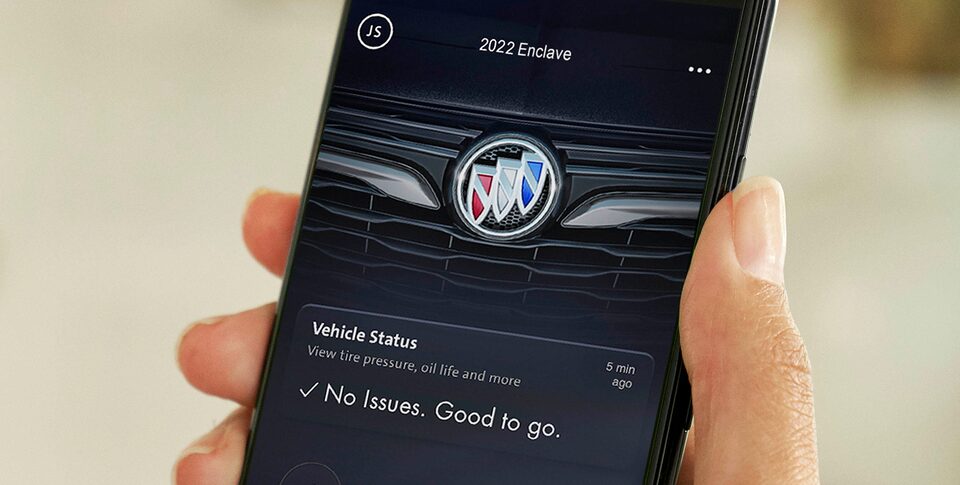 Services connectés de Buick pour l’Enclave 2022.