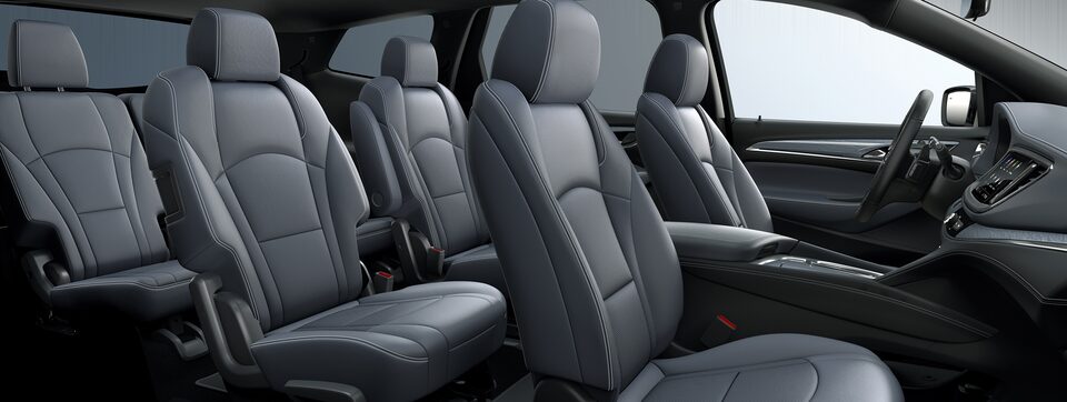 2022 Buick Enclave interior seating.