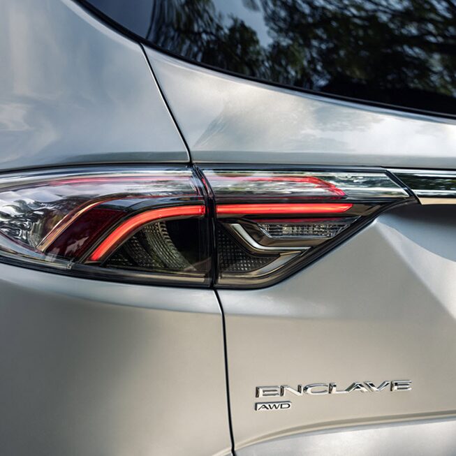 2022 Buick Enclave tail lamp.