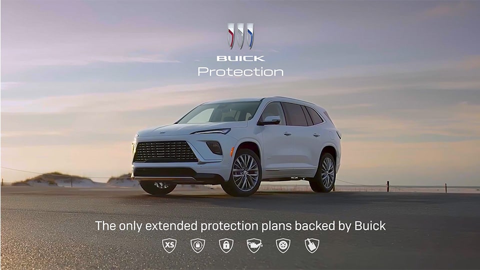 Buick SUV Driving Through City