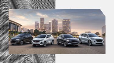 The lineup of Buick SUVs.