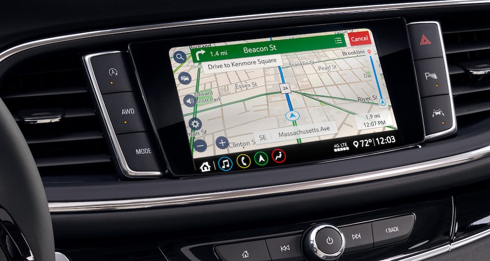 Système d’infodivertissement du Buick Avenir 2023.