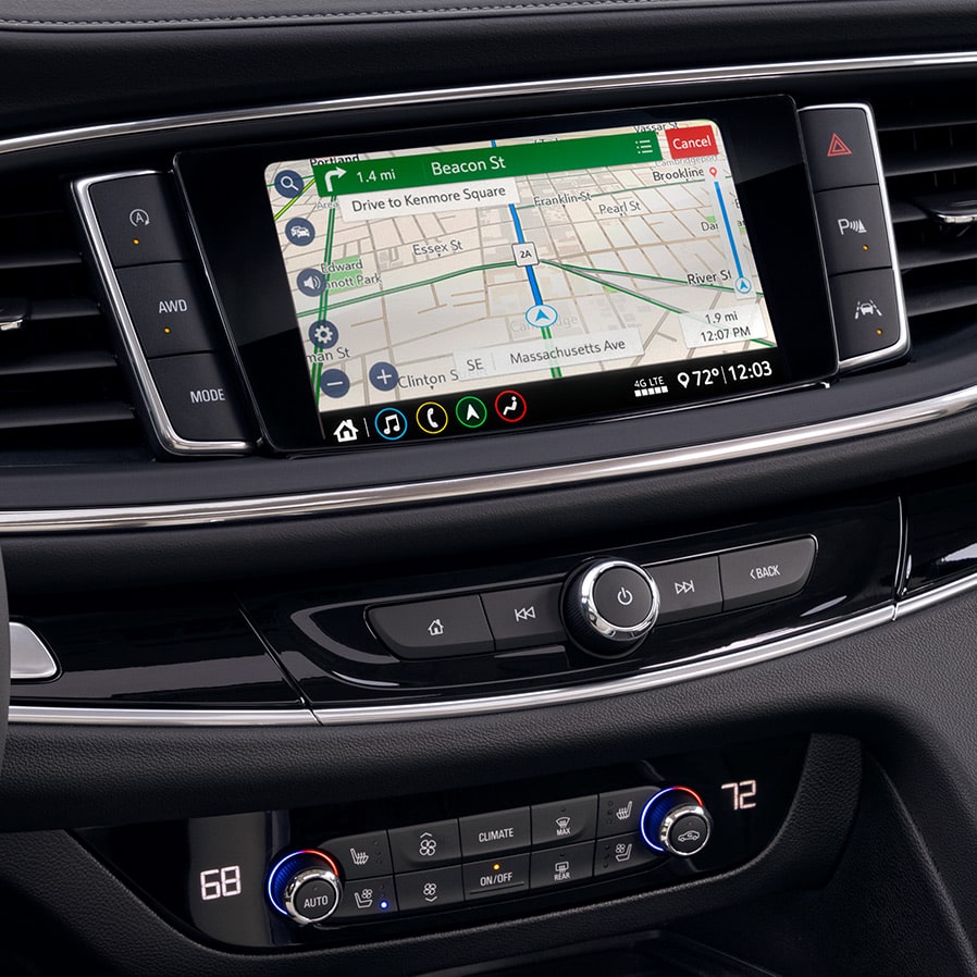 Système d’infodivertissement du Buick Avenir 2023.