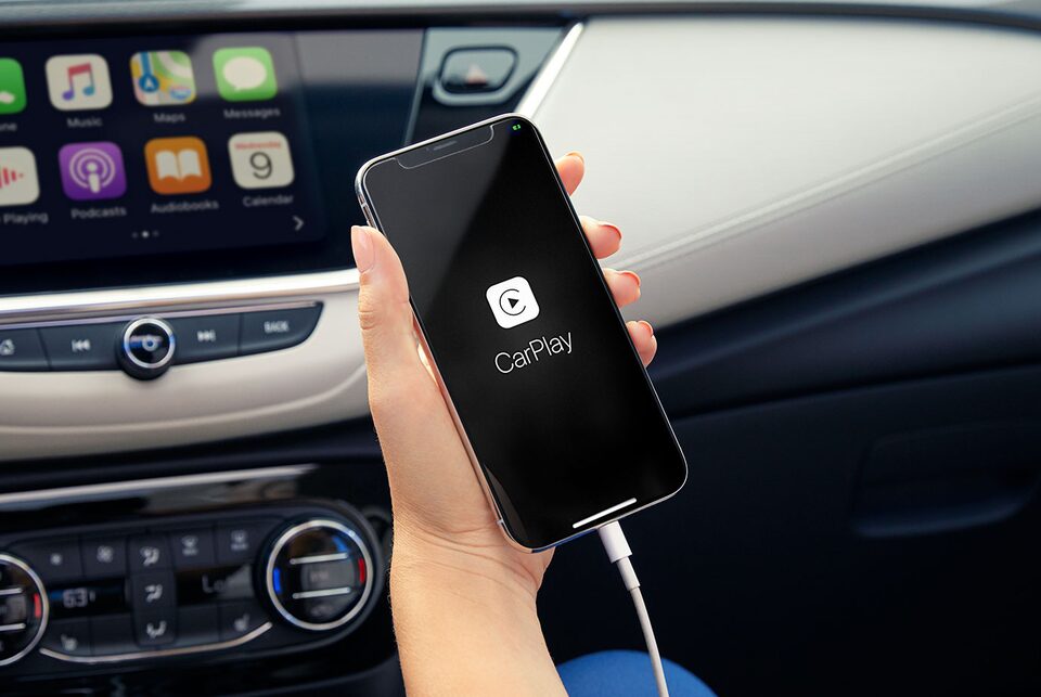 Buick Encore GX 2020 - CarPlay d'Apple.