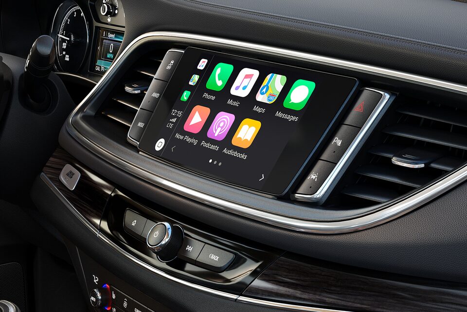 Buick Enclave 2021 - CarPlay d’Apple.