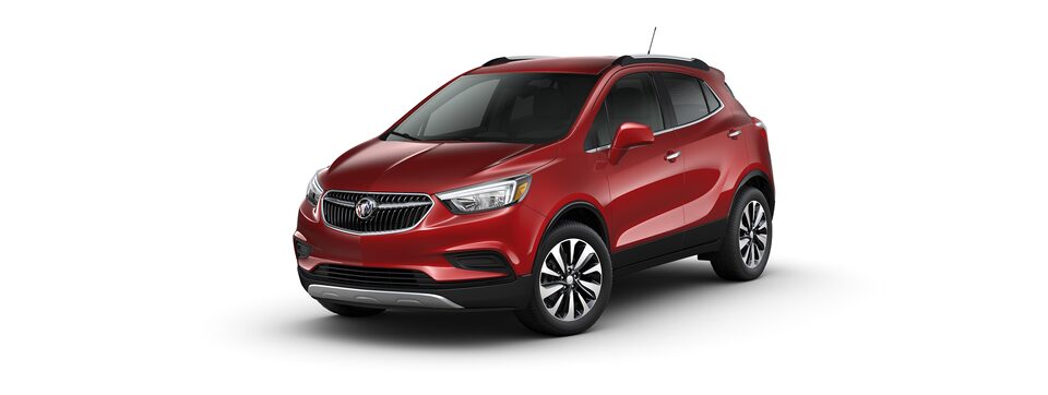 Buick Encore 2022 en Cinabre métallisé. 