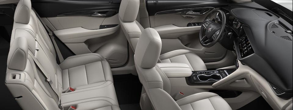 2023 Buick Envision Beige Interior Seats.