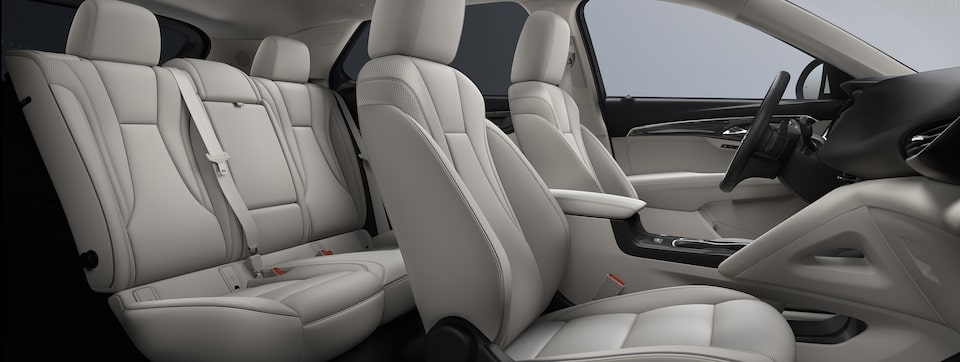 2023 Buick Envision Front Beige Interior Seats.