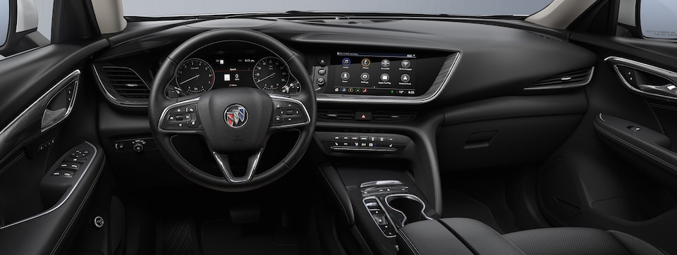 2023 Buick Envision Front Ebony Interior.