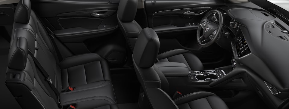 2023 Buick Envision Ebony Interior Seats.