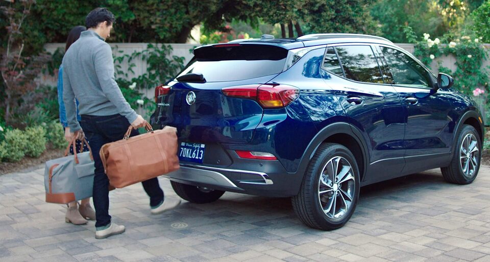 2022 Buick Encore GX hands-free liftgate.