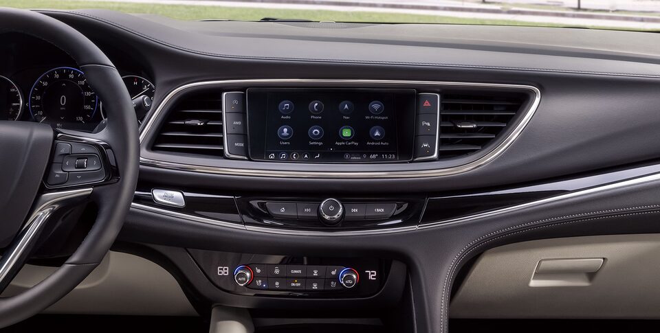 2023 Enclave infotainment system.