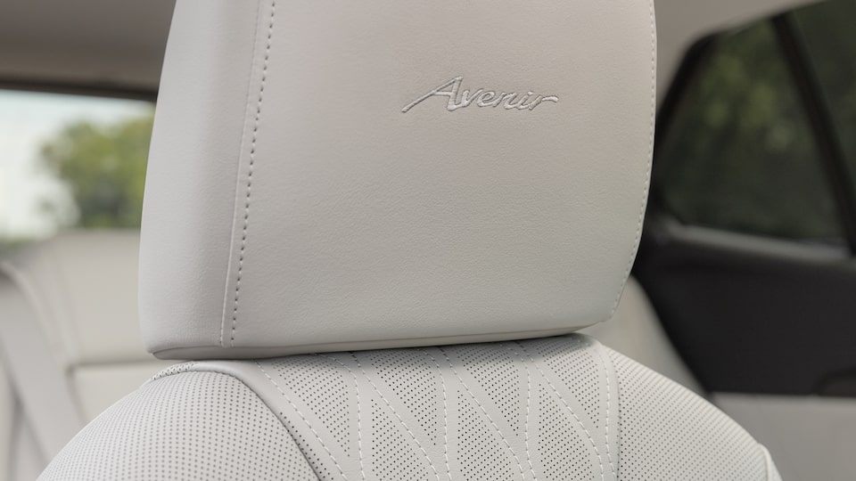 2023 Buick Envision Avenir interior seat headrest.