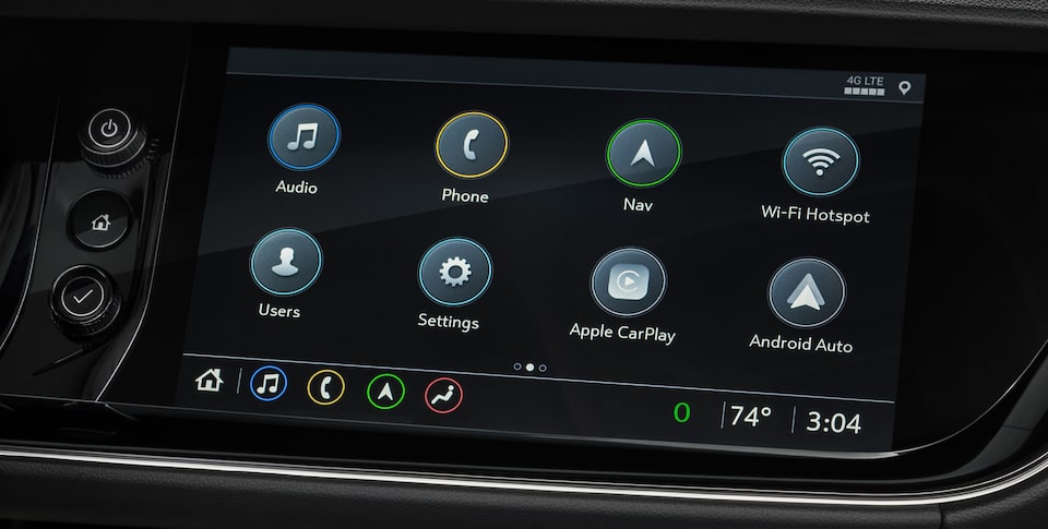 2023 Envision infotainment system.