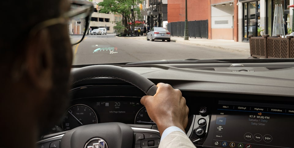 2023 Envision Heads-Up Display.