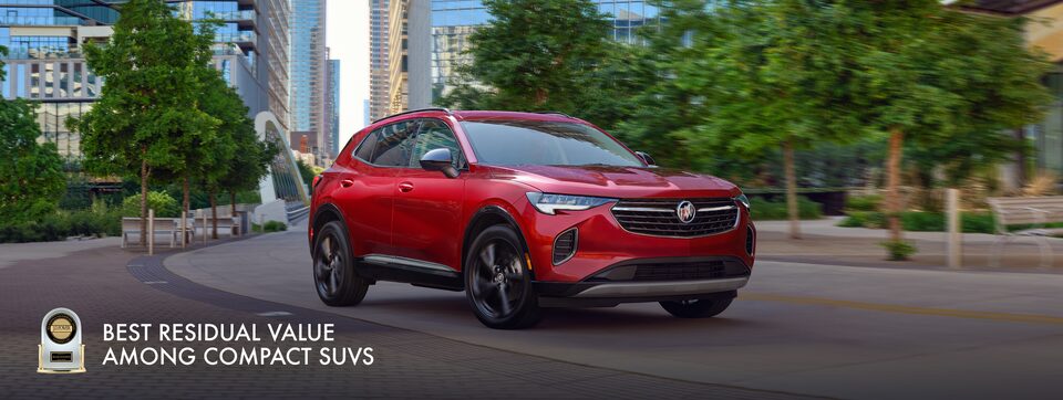 2023 Buick Envision side profile view.
