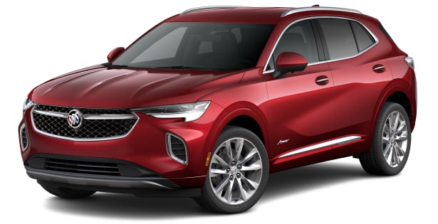 2023 Buick Envision Avenir in Satin Steel.