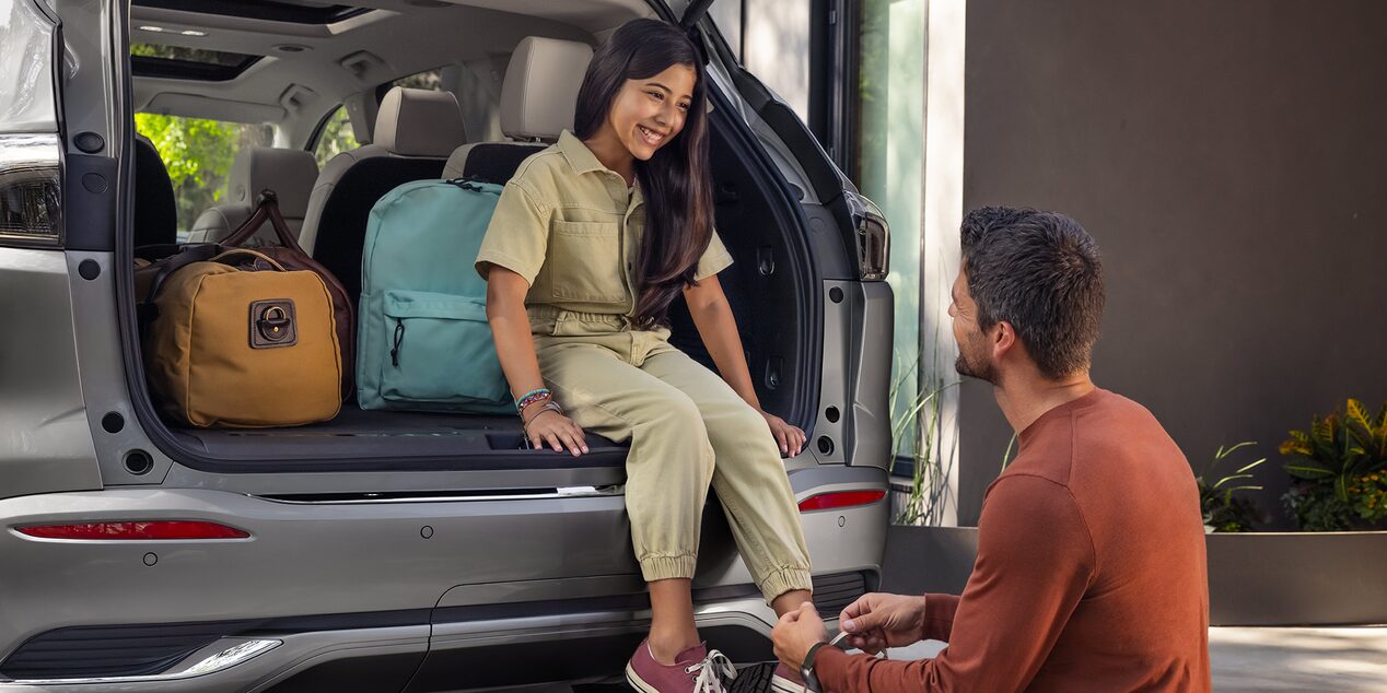  2024 Buick Enclave with its trunk loaded.