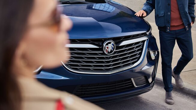 Front exterior of the 2024 Buick Enclave.