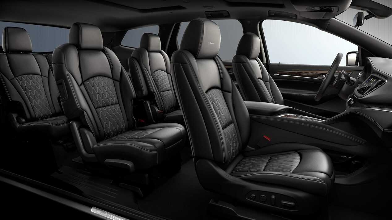  Buick Enclave 2024 trois rangées de sièges.