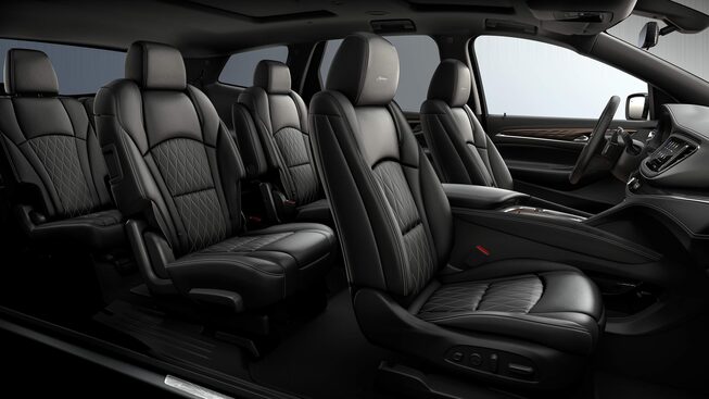 2024 Buick Enclave three row seating.