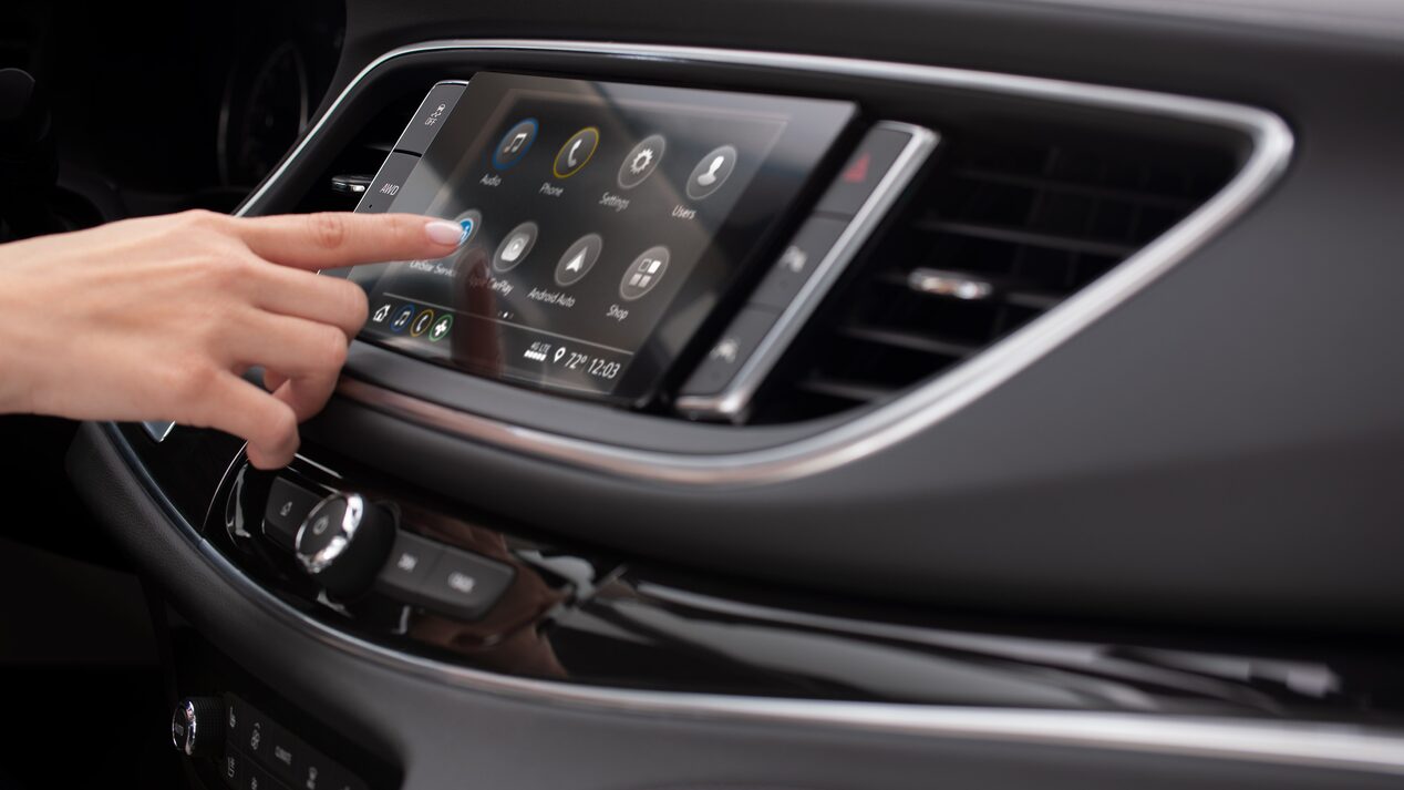 Caractéristiques du système multimédia Buick Enclave 2024.