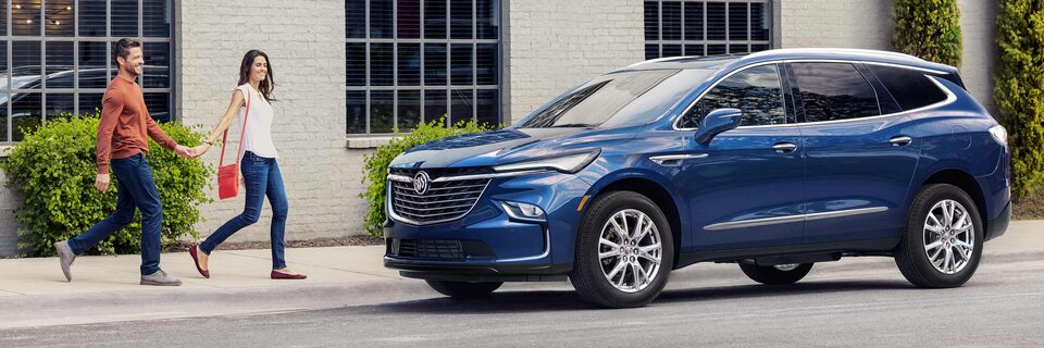 Silhouette du Buick Enclave 2024.