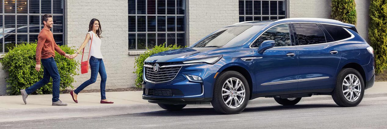 Silhouette du Buick Enclave 2024.