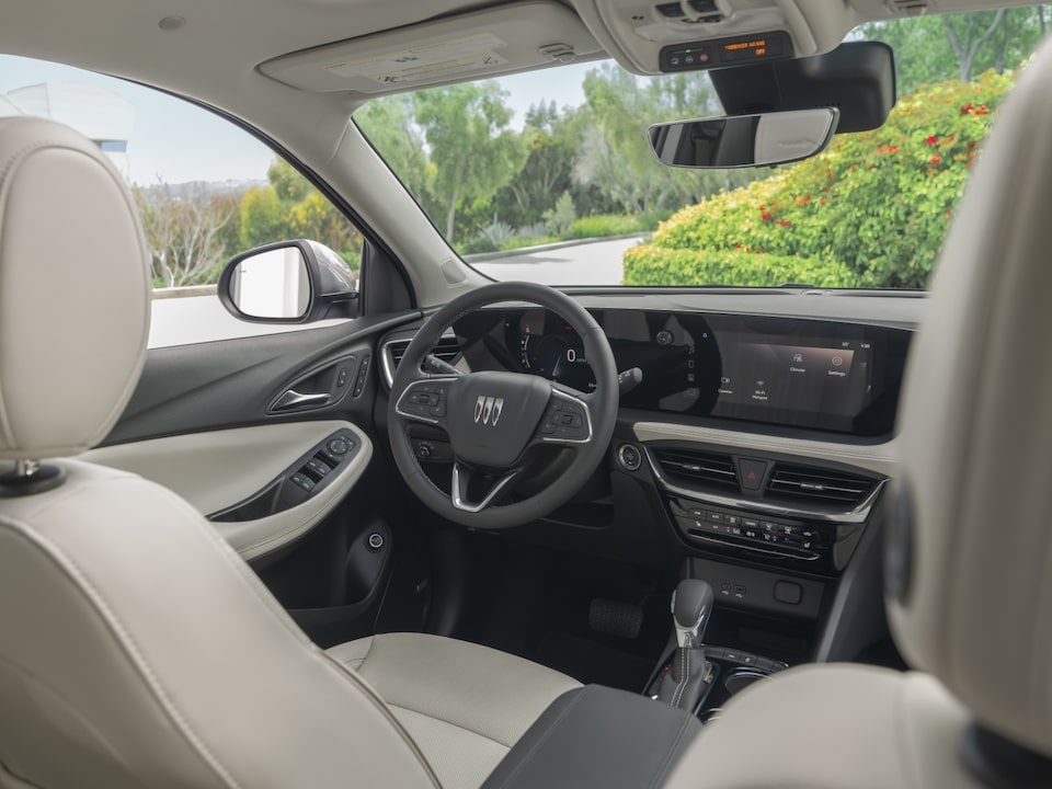 Spacious interiors of the 2024 Encore GX Avenir.