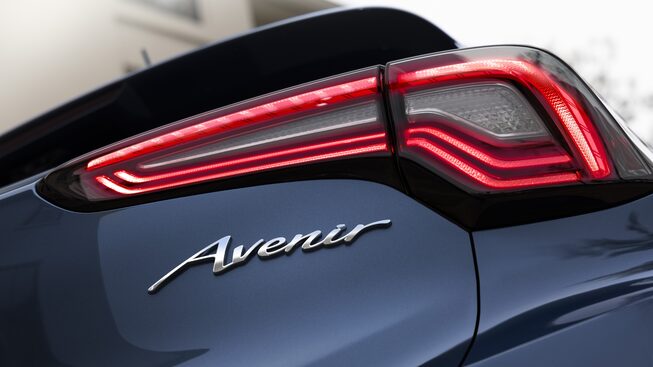 2024 Encore GX Avenir badging.