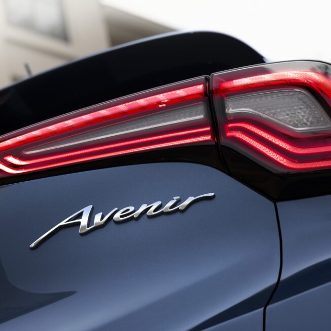 2024 Buick Encore GX Avenir badging.