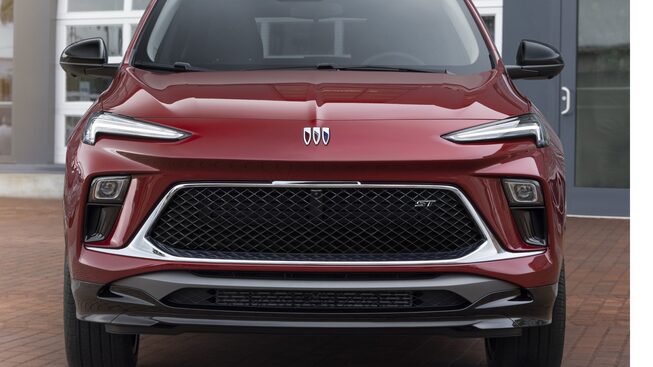 Front view of the 2024 Encore GX ST.